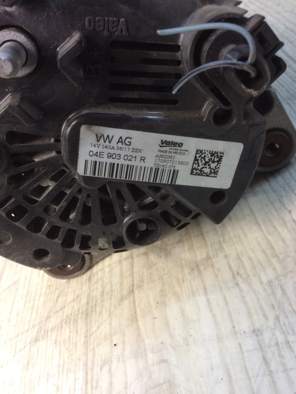 Генератор JETTA USA 10-17 2017 162 1.4 CZTA