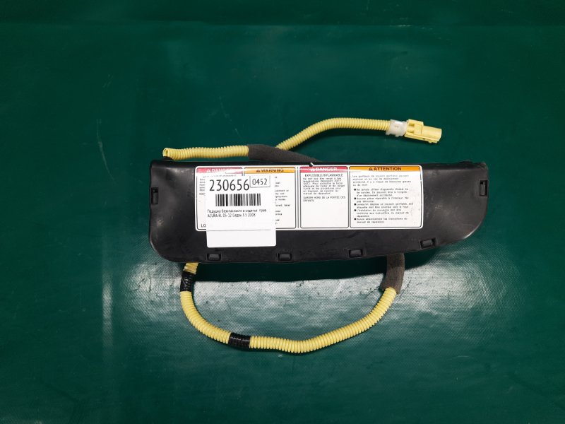 Подушка безопасности в сиденье правая ACURA RL 05-12 2008 Седан 3.5 78050-SJA-A90 Б/У