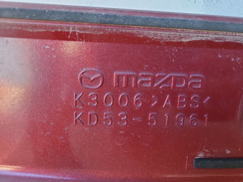 Спойлер крышки багажника CX-5 (KE) 11-17 2014 Внедорожник 2.5