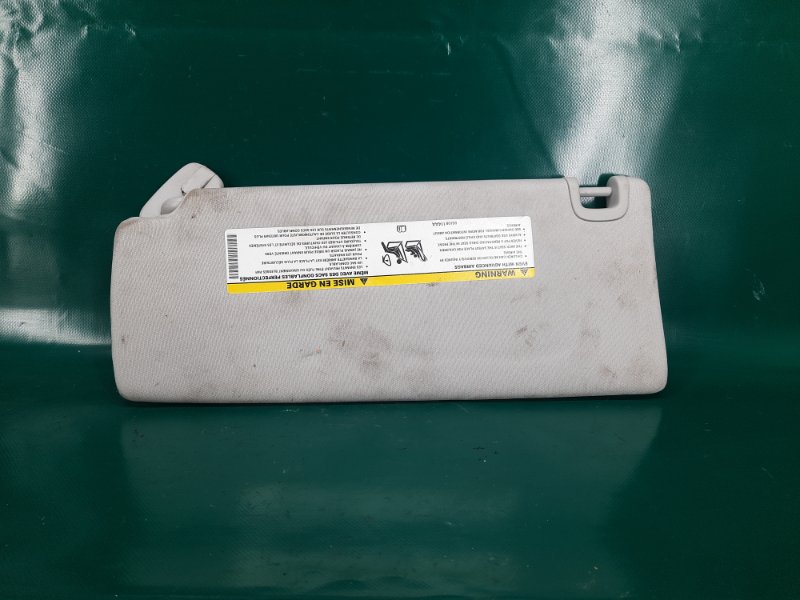 Запчасть козырек солнцезащитный правый JEEP CHEROKEE 14- 2019 3.2L 6 1UB78PS4AI Б/У Козырек солнцезащитный правый JEEP CHEROKEE 14- 2019 3.2L 6 1UB78PS4AI Б/У