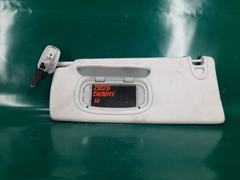 Козырек солнцезащитный левый JEEP CHEROKEE 14- 3.2L 6 Козырек солнцезащитный левый JEEP CHEROKEE 14- 3.2L 6