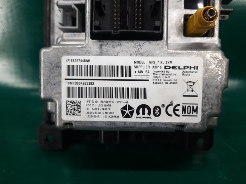 Монитор JEEP CHEROKEE 14- 3.2L 6 Монитор JEEP CHEROKEE 14- 3.2L 6