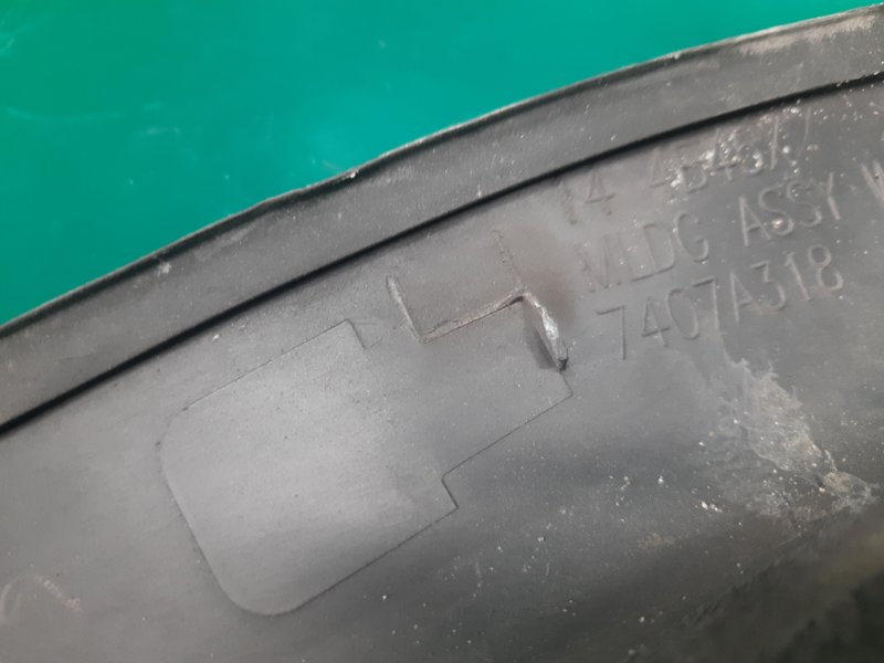 Накладка крыла (расширитель арки) задняя правая OUTLANDER GF 12- 2017 Внедорожник 2.4