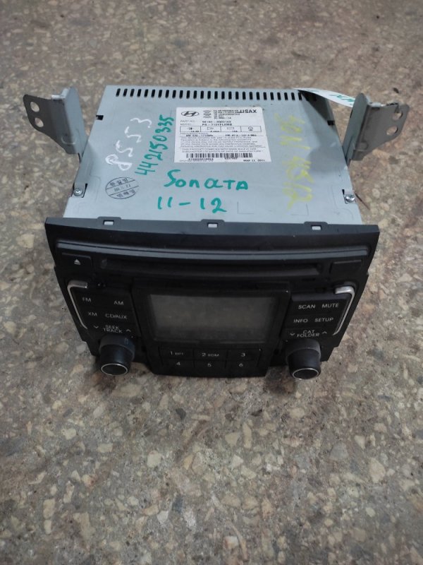 Магнитола HYUNDAI SONATA YF 10-14 96180-3Q001 Б/У