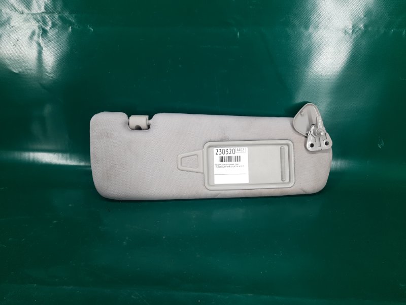 Козырек солнцезащитный правый SONATA YF 10-14 2013 2.4L 4