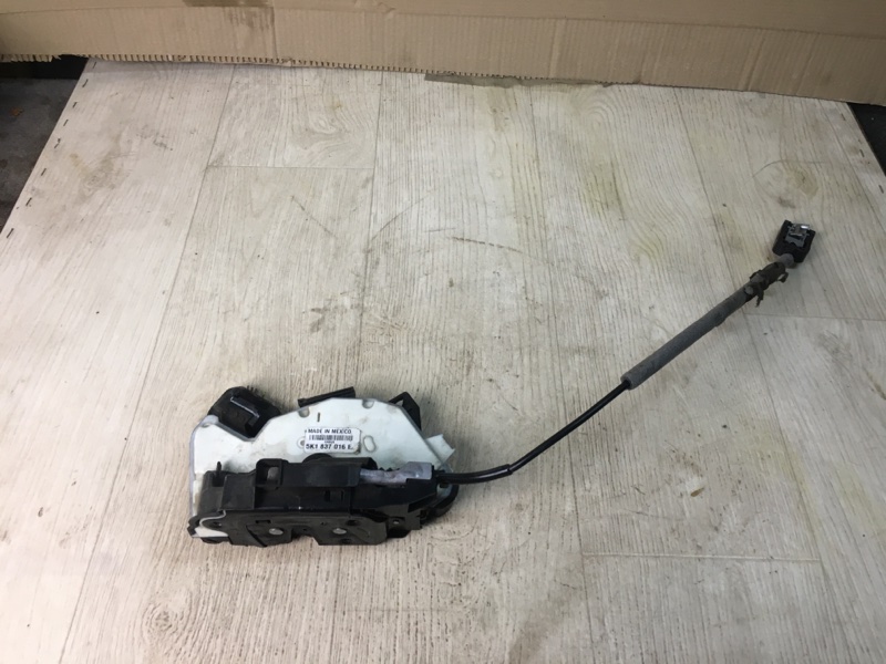 Замок двери передний правый VOLKSWAGEN JETTA USA 10-17 2016 162 1.4 CZTA 5K1 837 016 E Б/У