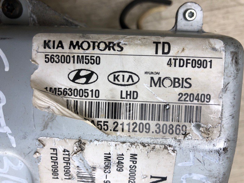 Электроусилитель рулевого управления FORTE/CERATO TD 08-13 2009 TD 2.0 G4KD Электроусилитель рулевого управления FORTE/CERATO TD 08-13 2009 TD 2.0 G4KD