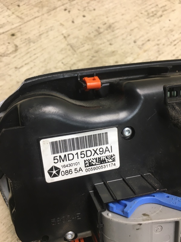 Блок управления печкой DART 12-16 2015 PF 2.4 ED8 Блок управления печкой DART 12-16 2015 PF 2.4 ED8