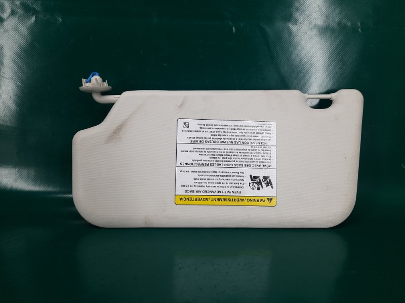 Козырек солнцезащитный правый FORD FOCUS 10-18 2012 Хетчбек 2.0L GDI I4 flex fuel engine CM5Z-5804104-DA Б/У