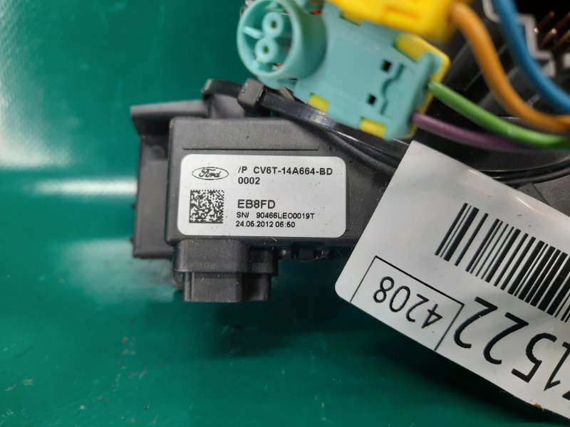 Шлейф Airbag FORD FOCUS 10-18 Хетчбек 2.0L GDI I4 flex fuel engine