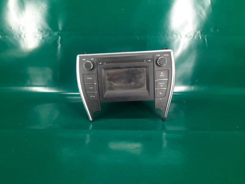 Магнитола TOYOTA CAMRY 55 14-17 2016 86140-06660 Б/У