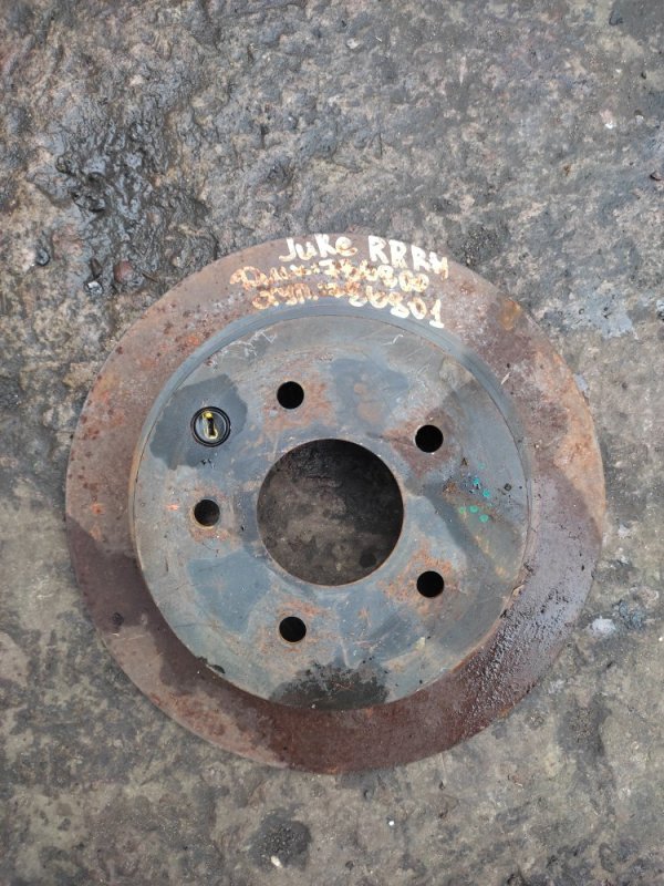 Тормозной диск задний NISSAN JUKE 10-19 43206-9W000 Б/У