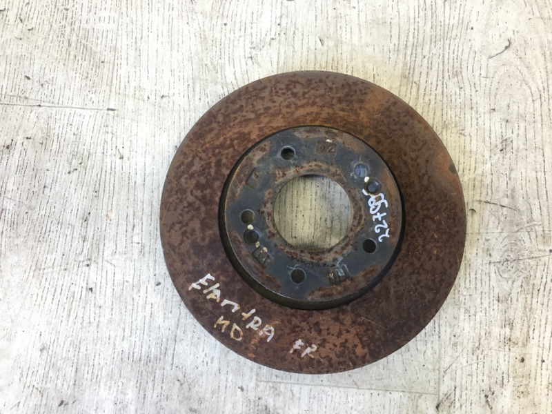 Запчасть тормозной диск передний передний правый HYUNDAI I30 FD 07-12 FD 517121H100 Б/У Тормозной диск передний передний правый HYUNDAI I30 FD 07-12 FD 517121H100 Б/У
