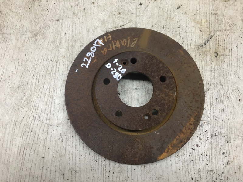 Запчасть тормозной диск передний передний левый HYUNDAI I30 FD 07-12 FD 517121H100 Б/У Тормозной диск передний передний левый HYUNDAI I30 FD 07-12 FD 517121H100 Б/У