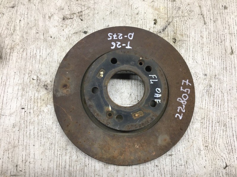 Запчасть тормозной диск передний передний левый HYUNDAI ELANTRA HD 06-11 2008 HD 2.0 G4GC 51712-2H000 Б/У Тормозной диск передний передний левый HYUNDAI ELANTRA HD 06-11 2008 HD 2.0 G4GC 51712-2H000 Б/У