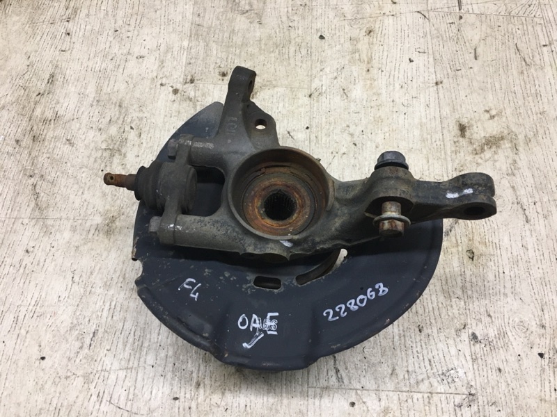 Кулак поворотный передний левый HYUNDAI ELANTRA HD 06-11 2008 HD 2.0 G4GC 51715-2H000 Б/У