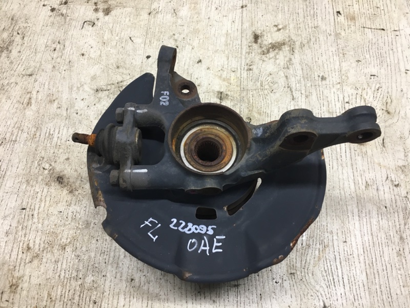 Кулак поворотный передний левый HYUNDAI ELANTRA HD 06-11 2008 HD 2.0 G4GC 517152H000 Б/У