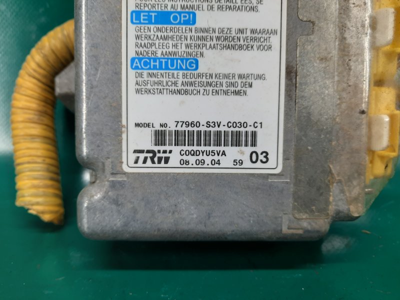 Блок управления AIRBAG MDX (YD1) 00-06 2004 Внедорожник 3.5