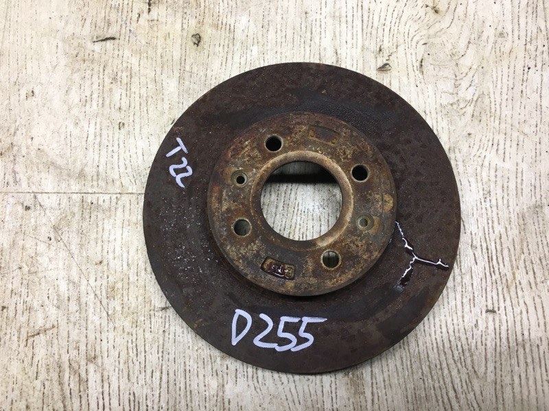 Тормозной диск передний HYUNDAI ACCENT MC 06-10 MC 1.6 G4FD 51712-1G000 Б/У