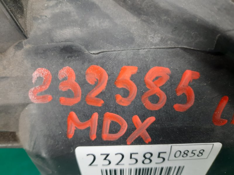 Фара левая MDX (YD1) 00-06 2004 Внедорожник 3.5 Фара левая MDX (YD1) 00-06 2004 Внедорожник 3.5