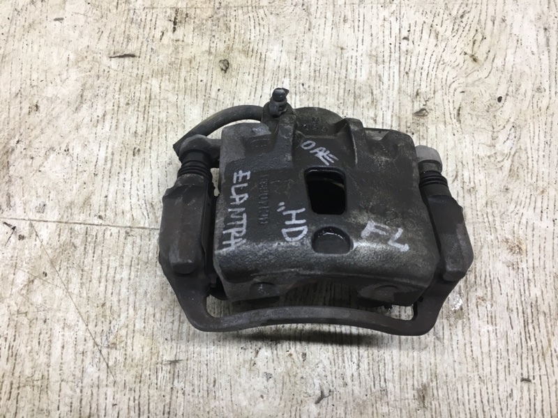 Суппорт тормозной передний левый HYUNDAI ELANTRA HD 06-11 HD 2.0 G4GC 58110 2H300 Б/У