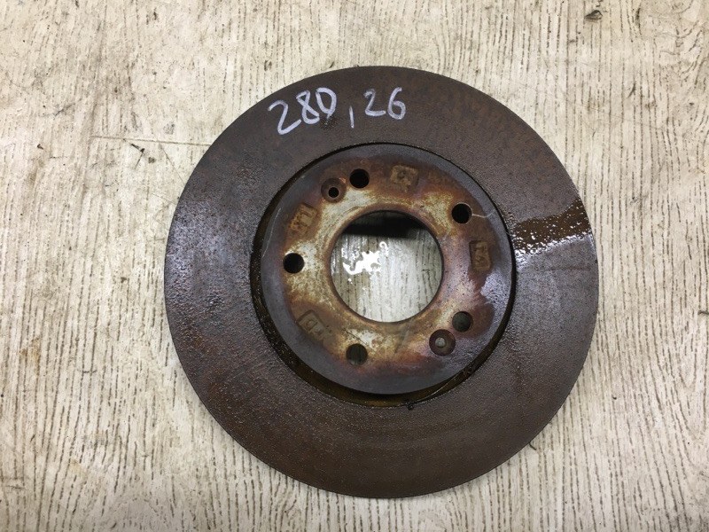 Запчасть тормозной диск передний передний HYUNDAI I30 FD 07-12 FD 517121H100 Б/У Тормозной диск передний передний HYUNDAI I30 FD 07-12 FD 517121H100 Б/У