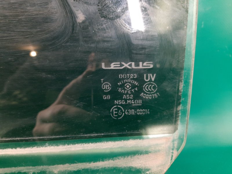 Стекло двери заднее левое GS350 GS300 05-11 2008 Седан 3.5 2GR-FSE