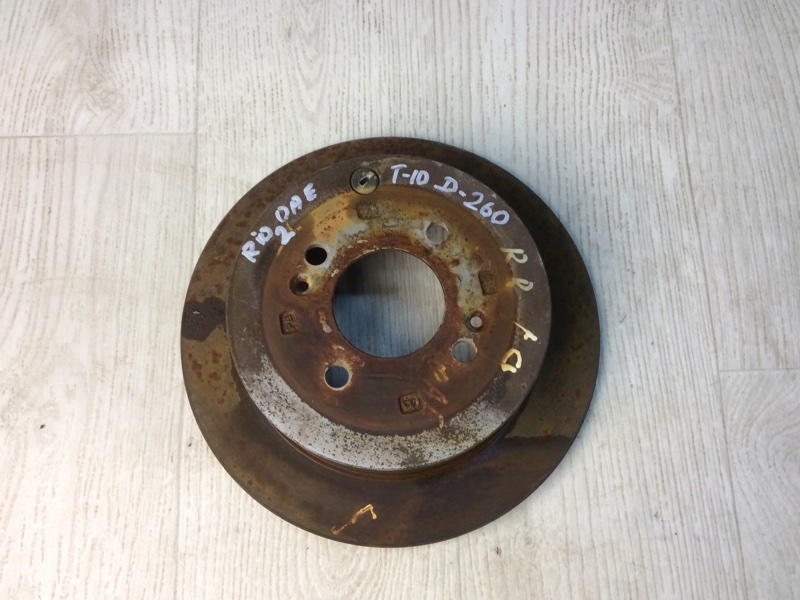 Тормозной диск задний задний KIA RIO JB 2005-2011 58411-1C800 Б/У