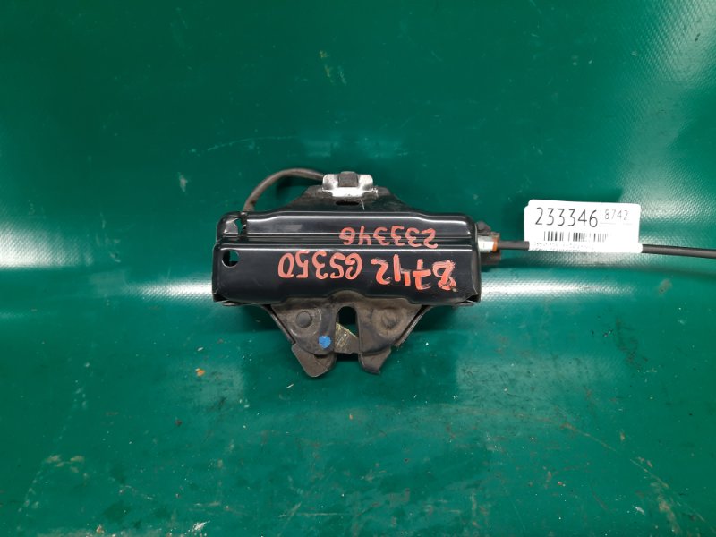 Замок капота LEXUS GS350 GS300 05-11 2008 Седан 3.5 2GR-FSE 53510-30320 Б/У