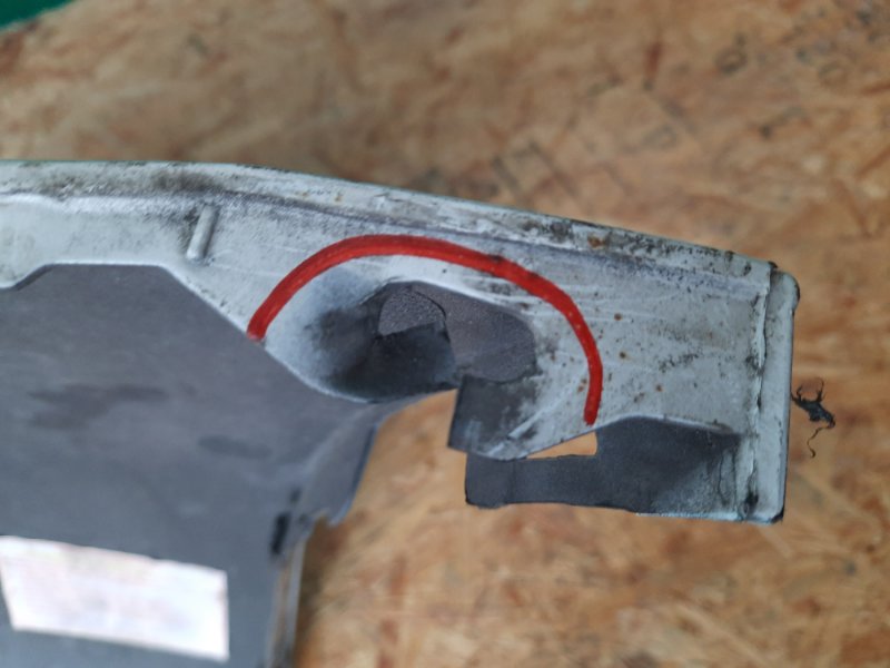 Бампер задний CX-7 06-12 2010 Внедорожник 2.3