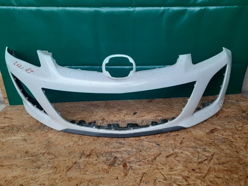 Бампер передний MAZDA CX-7 06-12 2010 Внедорожник 2.3 EH44-50-031FBB Б/У