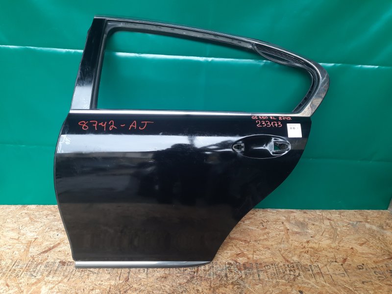 Дверь задняя левая LEXUS GS350 GS300 05-11 2008 Седан 3.5 2GR-FSE 67004-30600 Б/У