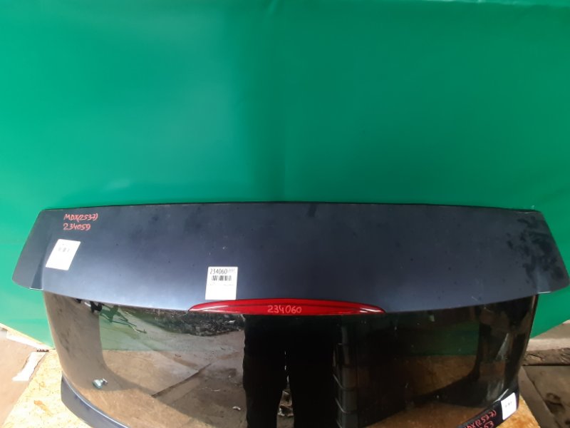 Спойлер крышки багажника ACURA MDX (YD2) 06-13 Внедорожник 3.7 J37A1