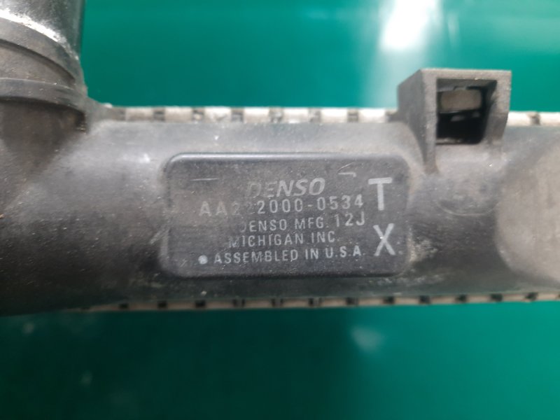 Радиатор основной MDX (YD2) 06-13 2008 Внедорожник 3.7 J37A1