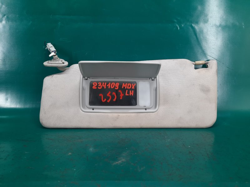 Козырек солнцезащитный левый MDX (YD2) 06-13 2009 Внедорожник 3.7 J37A1 Козырек солнцезащитный левый MDX (YD2) 06-13 2009 Внедорожник 3.7 J37A1