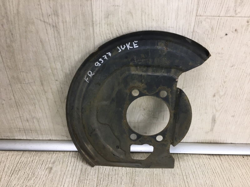 Защита тормозного диска передняя правая NISSAN JUKE 10-19 2011 F15 1.6 MR16DDT 41151-JU00A Б/У