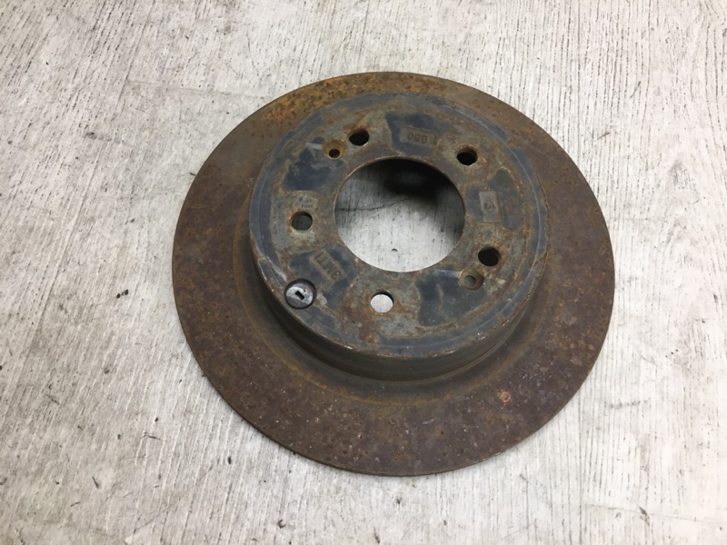 Тормозной диск задний правый SONATA YF 10-14 2013 YF 2.4 G4KJ