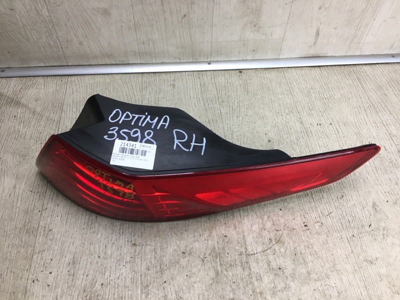 Фонарь наружный задний правый OPTIMA TF 11-16 2013 TF 2.4 G4KJ Фонарь наружный задний правый OPTIMA TF 11-16 2013 TF 2.4 G4KJ