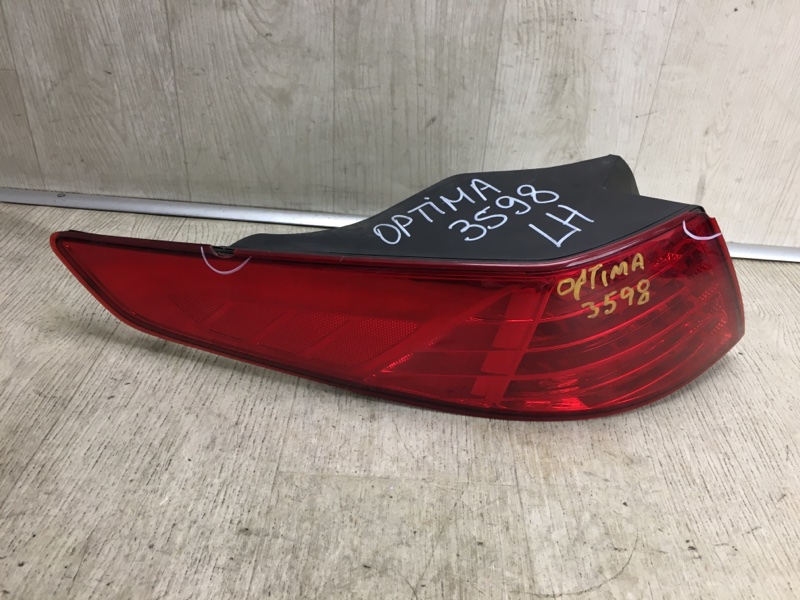 Фонарь наружный задний левый KIA OPTIMA TF 11-16 2013 TF 2.4 G4KJ 92401-2T010 Б/У