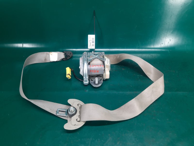 Ремень безопасности передний правый ACURA MDX (YD2) 06-13 2009 Внедорожник 3.7 J37A1 04814-STX-A00ZC Б/У