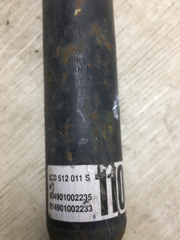 Амортизатор задний JETTA USA 10-17 2011 162 2.5 CBUA