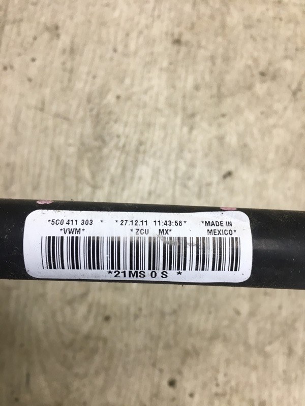 Стабилизатор передний JETTA USA 10-17 2011 162 2.5 CBUA