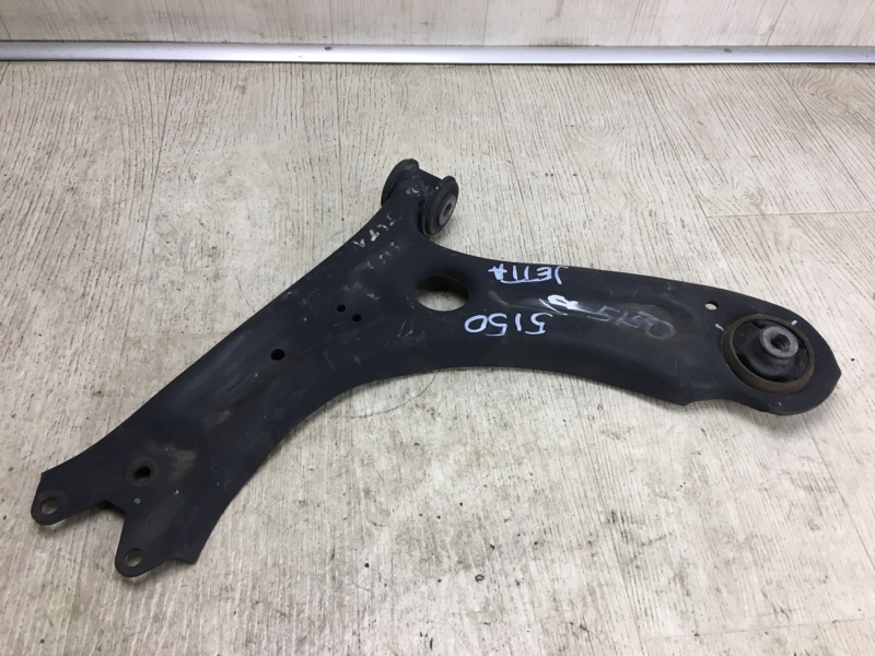 Рычаг передней подвески нижний левый VOLKSWAGEN JETTA USA 10-17 2011 162 2.5 CBUA 5C0 407 151 B Б/У