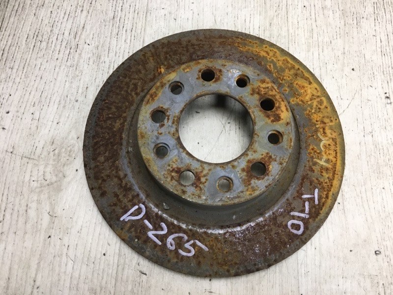 Тормозной диск задний DODGE DART 12-16 2015 PF 2.4 ED8 68082121AB Б/У