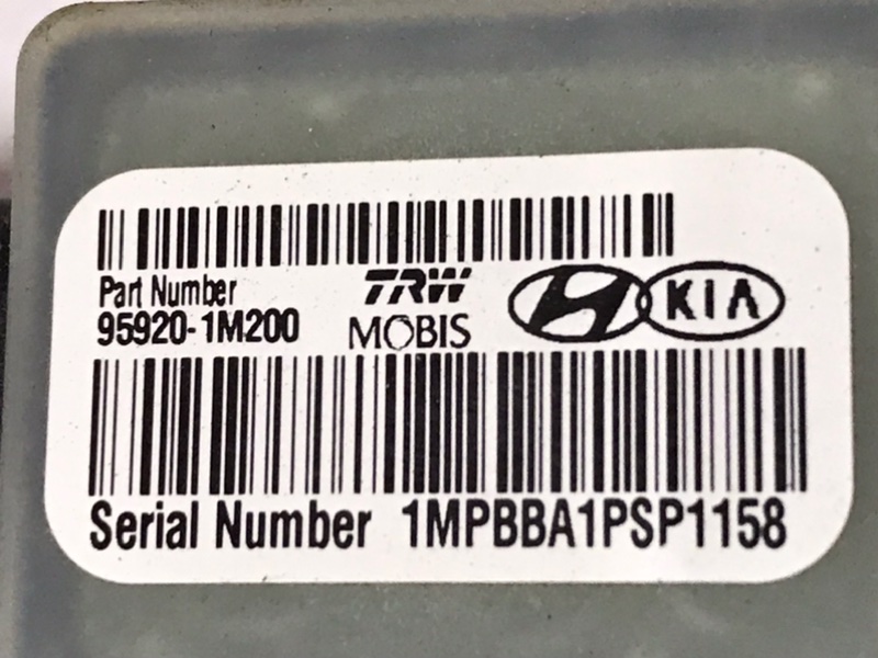 Датчик удара передний правый SONATA YF 10-14 2012 Седан 2.4