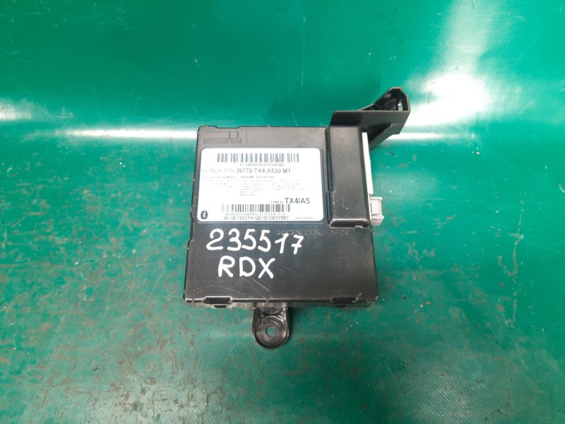 Блок управления блютуз ACURA RDX 12-19 2017 Внедорожник 3.5 J35Z2 39770-TX4-A53 Б/У