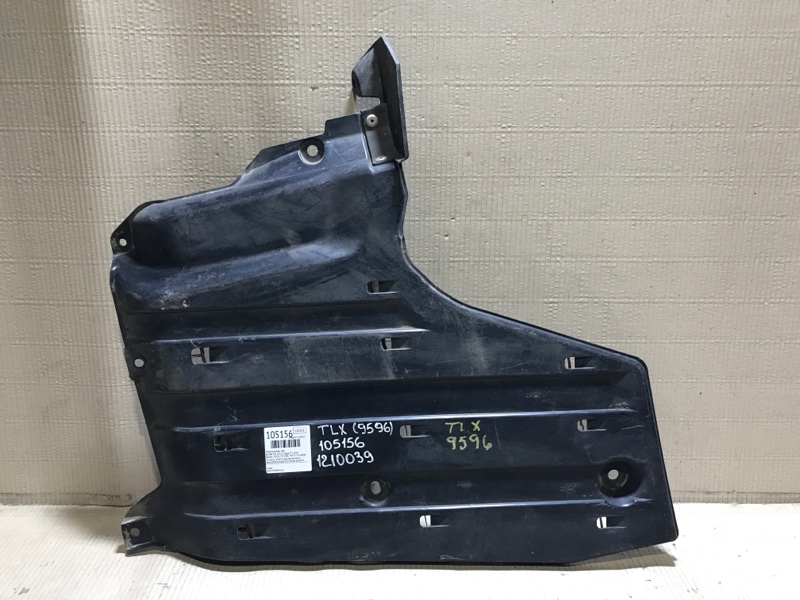 Запчасть защита днища левая ACURA TLX 14-17 2014 Седан 2.4 74570-T2F-A00 Б/У Защита днища левая ACURA TLX 14-17 2014 Седан 2.4 74570-T2F-A00 Б/У