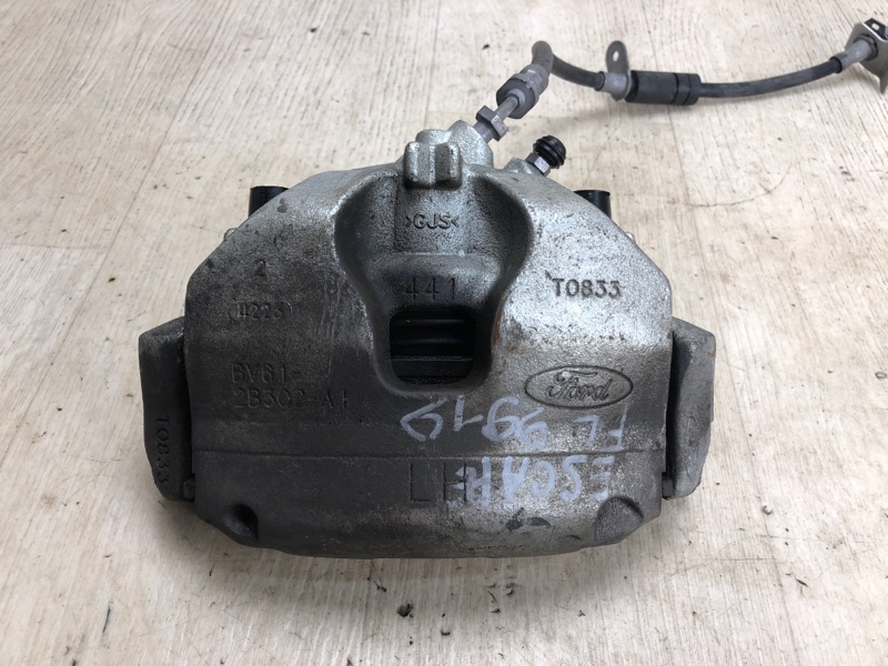 Запчасть суппорт тормозной передний левый FORD ESCAPE 12-19 2014 TM2 2.0 HDTX BV6Z-2B121-A Б/У Суппорт тормозной передний левый FORD ESCAPE 12-19 2014 TM2 2.0 HDTX BV6Z-2B121-A Б/У