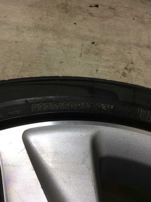 Диск R17 ACCORD CU8 / TSX 08-14 2012 CU2 2.4 K24Z3