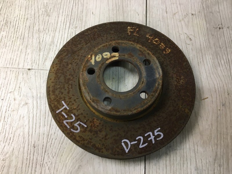 Тормозной диск передний FORD FOCUS 10-18 2013 BK 2.0 XQDA BV6Z-1125-E Б/У